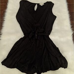 Enough About Me black romper size medium new
